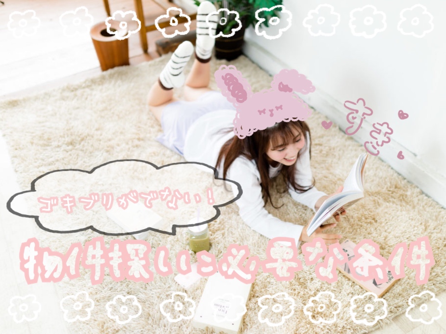 ゴキブリが出ない物件