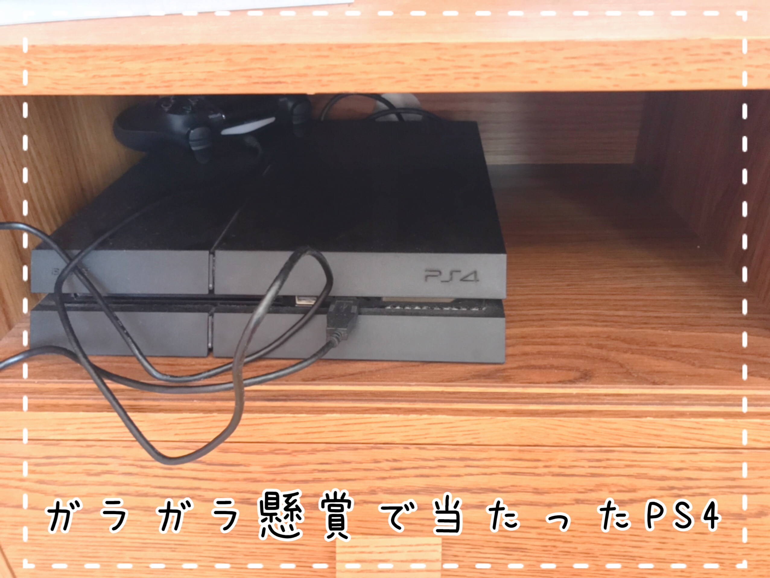 もう片方はDVDやYouTube閲覧用のPS4