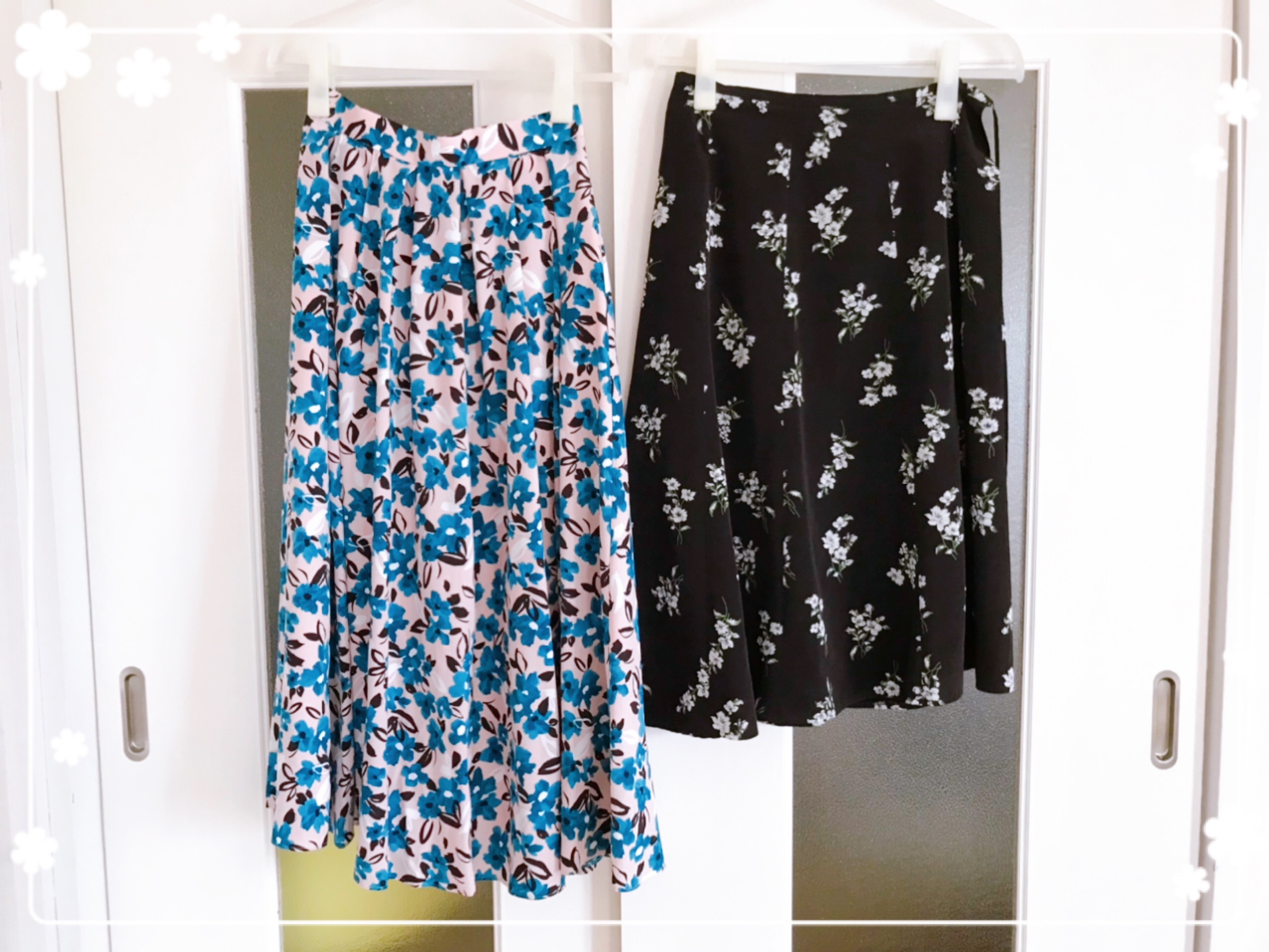 夏はもちろん冬もOKなスカート